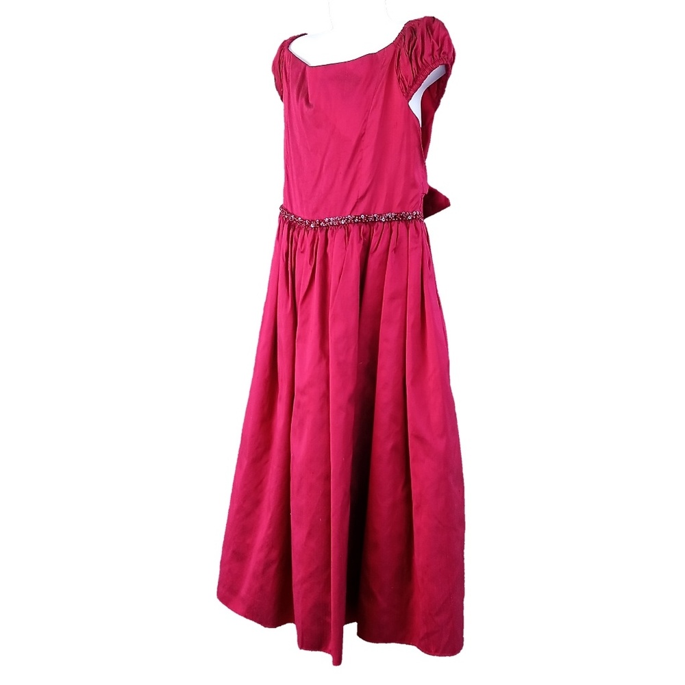Dimples of LA Silk Special Occasion Dress Sz 8 EUC - Picture 2 of 8